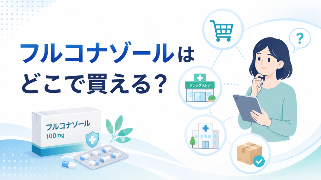 フルコナゾールはどこで買える？