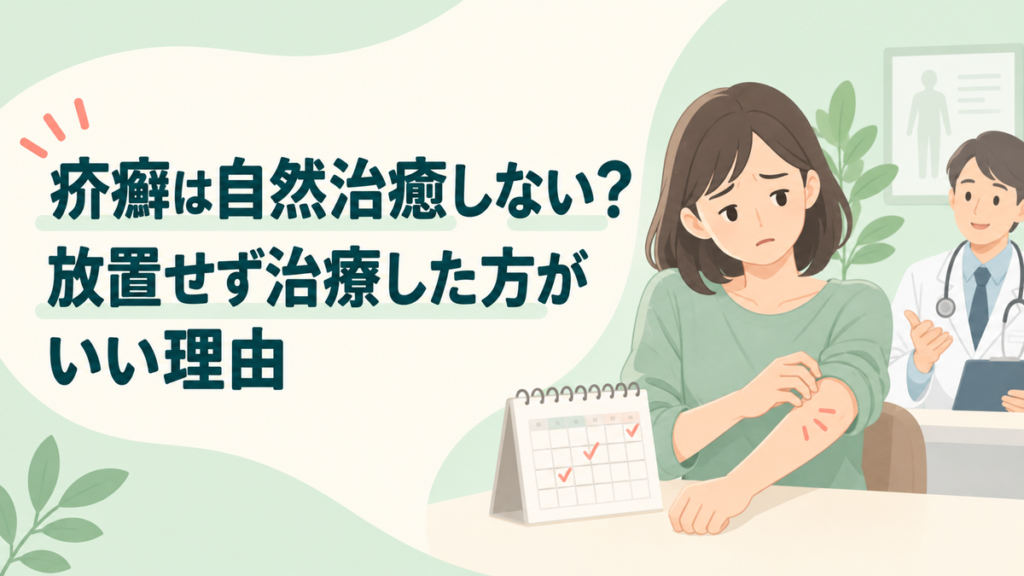 疥癬は自然治癒しない？放置せず治療した方がいい理由