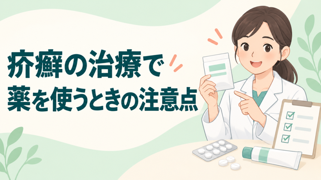 疥癬の治療で薬を使うときの注意点
